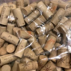 100 wine corks